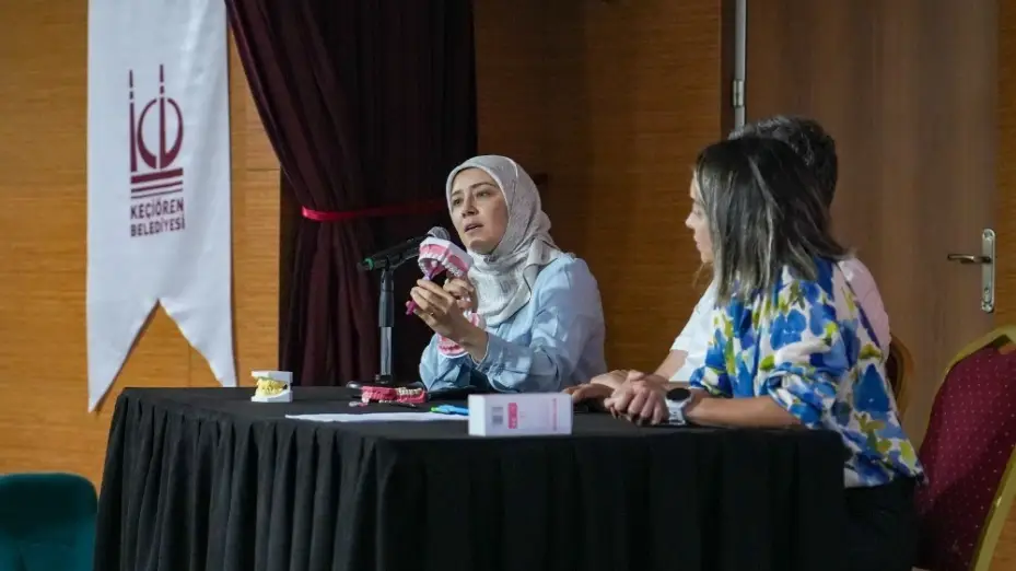 Keçiören Belediyesi’nden özel gereksinimli bireylere ağız ve diş sağlığı eğitimi