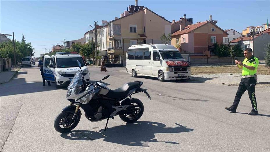 Karaman’da bir kişi YKS sınavına giderken kazada yaralandı