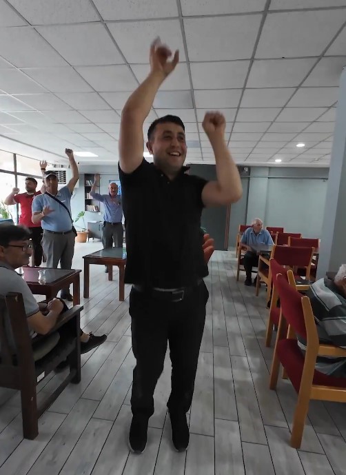 Büyükşehir Spor A.Ş.’den Emekliler Kafeteryası’nda jimnastik aktivitesi