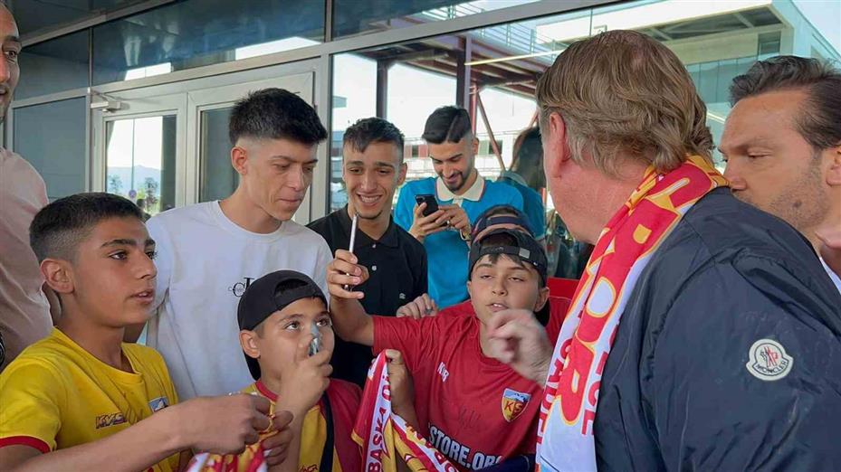 Markus Gisdol Kayseri’ye geldi