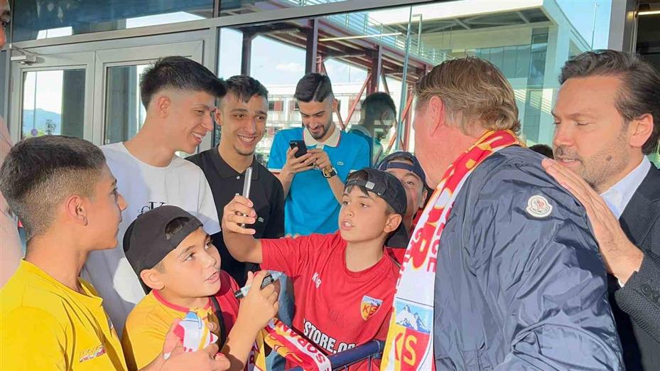 Markus Gisdol Kayseri’ye geldi