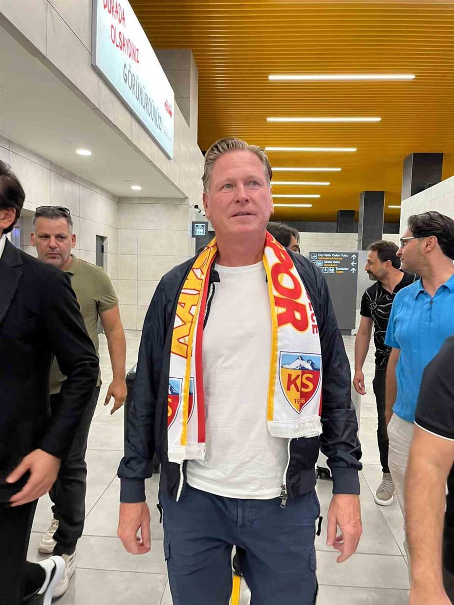 Markus Gisdol Kayseri’ye geldi