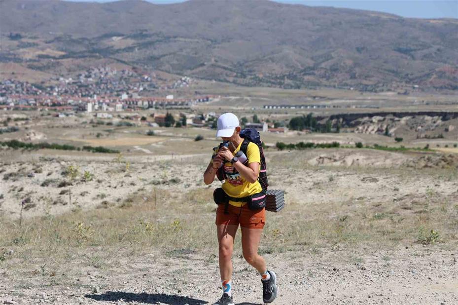 Çöl maratonu Kapadokya’da başladı