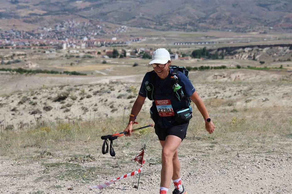 Çöl maratonu Kapadokya’da başladı