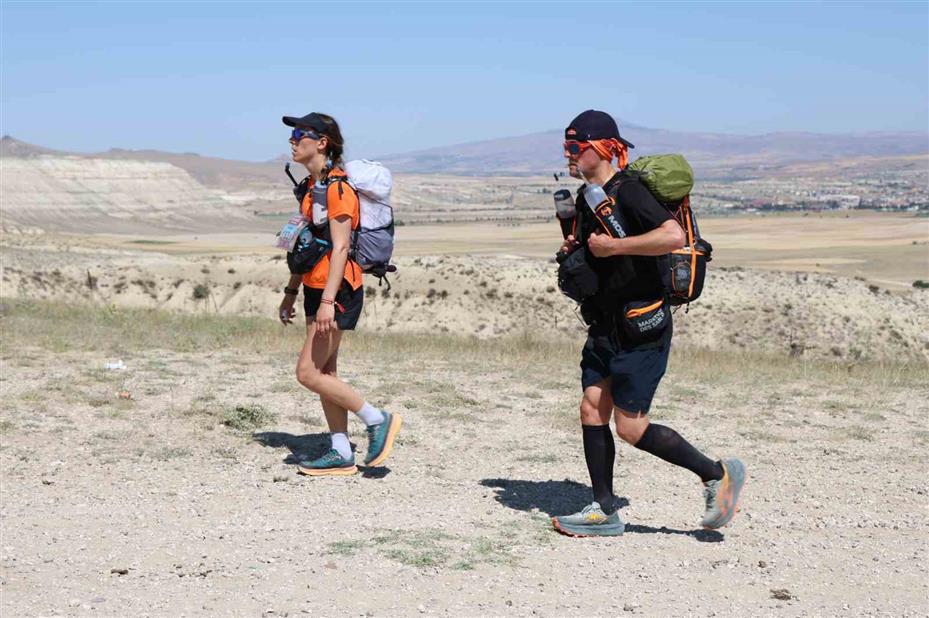 Çöl maratonu Kapadokya’da başladı