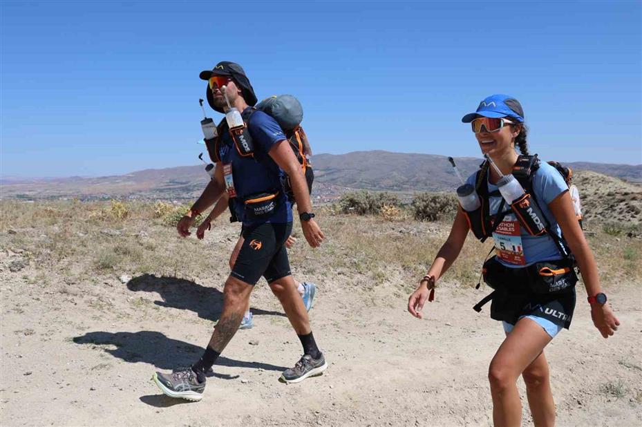Çöl maratonu Kapadokya’da başladı