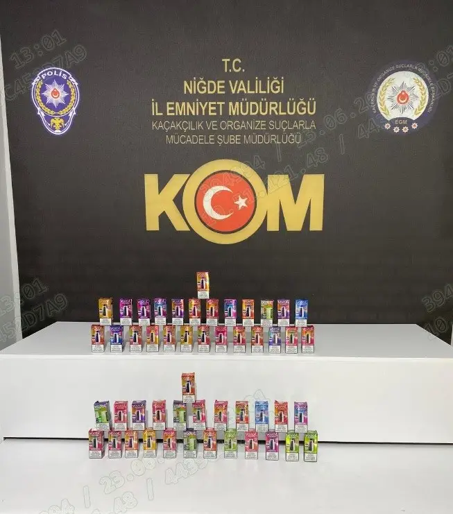 Niğde’de kaçakçılık operasyonu: 4 gözaltı