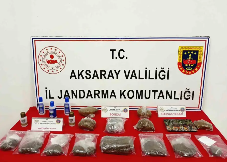 Aksaray’da uyuşturucudan gözaltına alınan 3 kişi tutuklandı