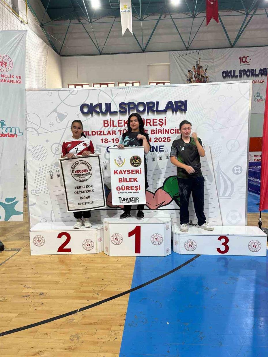 Vehbi Koç Ortaokulu öğrencisi Türkiye 2’nci oldu