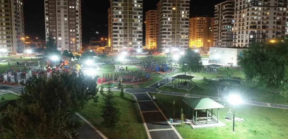 Kocasinan’ın göz alıcı parkları şehre renk katıyor