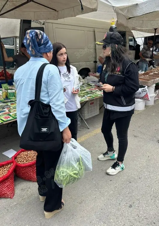 Narkotik ekiplerinden bilgilendirme çalışması