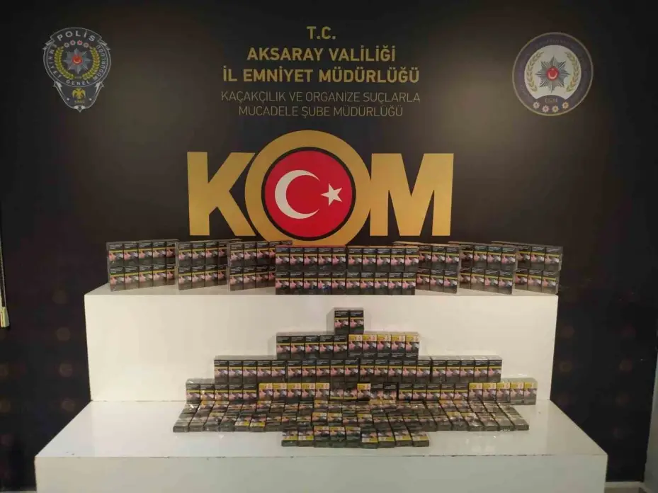 Aksaray KOM’dan 5 ayrı operasyon: 8 gözaltı