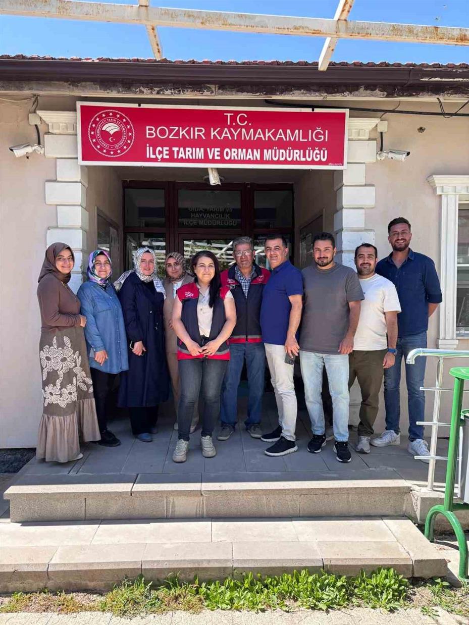 Bozkır’da kadın çiftçilere yönelik eğitim ve destek ziyaretleri