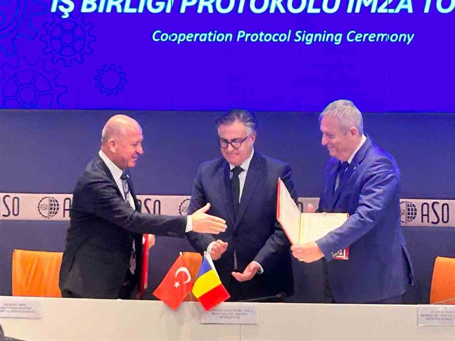 ASO ve Romanya Büyükelçiliği arasında iş birliği protokolü imzalandı