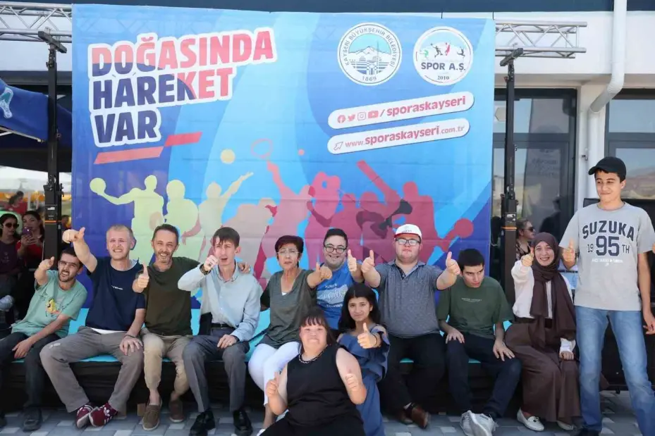 Özel ihtiyaçlı çocuklara özel spor ve eğlence dolu etkinlik