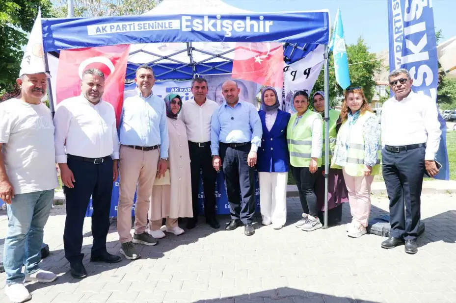 Başkan Albayrak ve heyeti ’AK Parti Seninle Sivrihisar’ programına katıldı