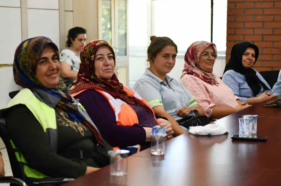 Kadın personele eğitim verildi