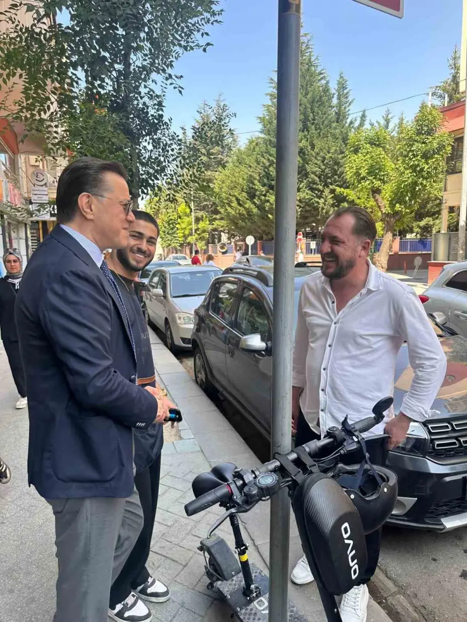 Milletvekili Hatipoğlu, Odunpazarı esnafı ile buluştu