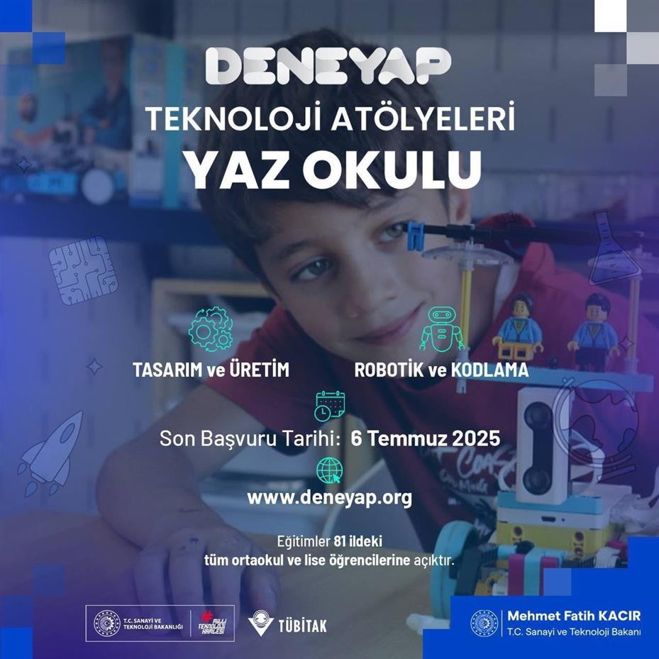 Bakan Kacır: "Yaz Akademileri, 7’nci ve 8’inci sınıf öğrencilerimize kapılarını açıyor"