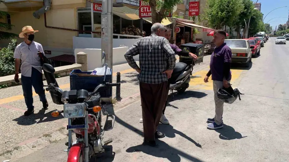 Karaman’da çaldığı motosikletle kaza yapan şahıs yaralandı