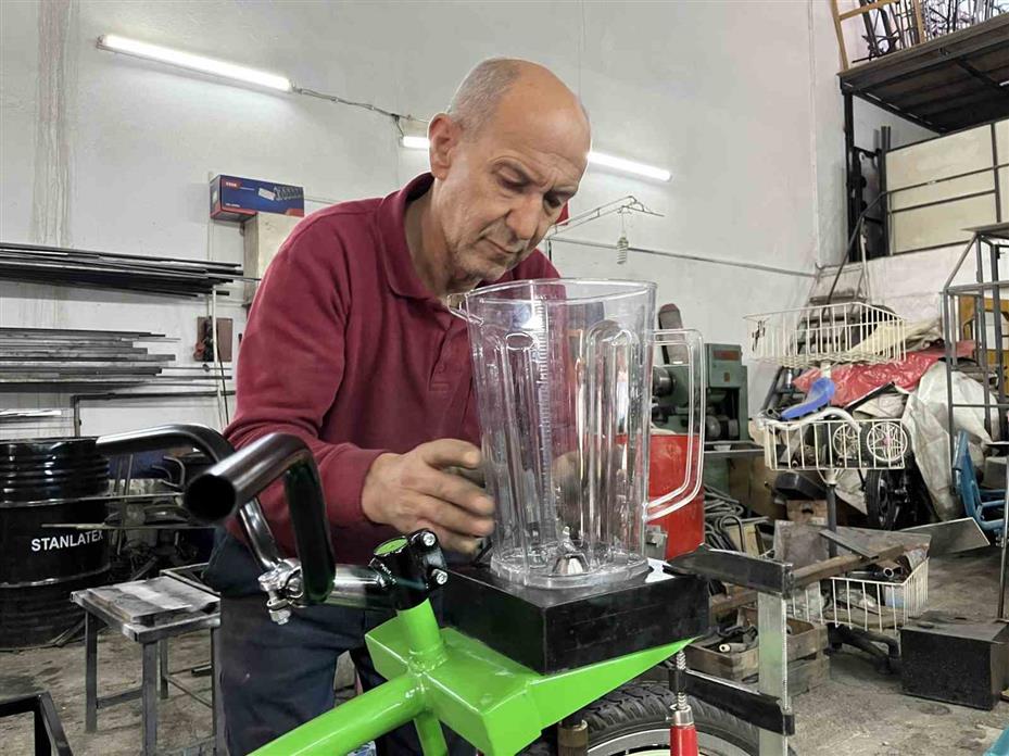 Bisikletleri sanat eserine çeviriyor