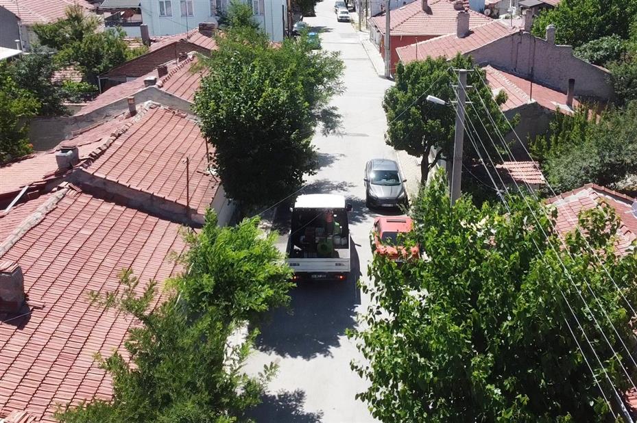 Tepebaşı haşerelere karşı sahada