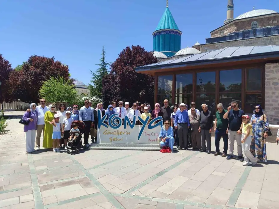 Kırşehir Anadolu Şehit Aileleri Derneği’nden Konya Programı