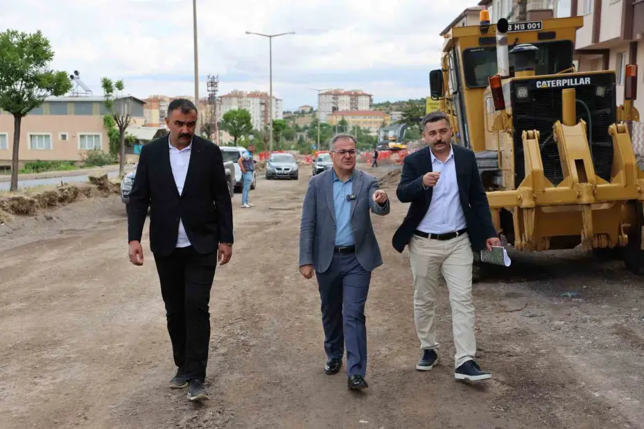 Başkan Özdoğan’dan Kayseri Caddesi’nde inceleme
