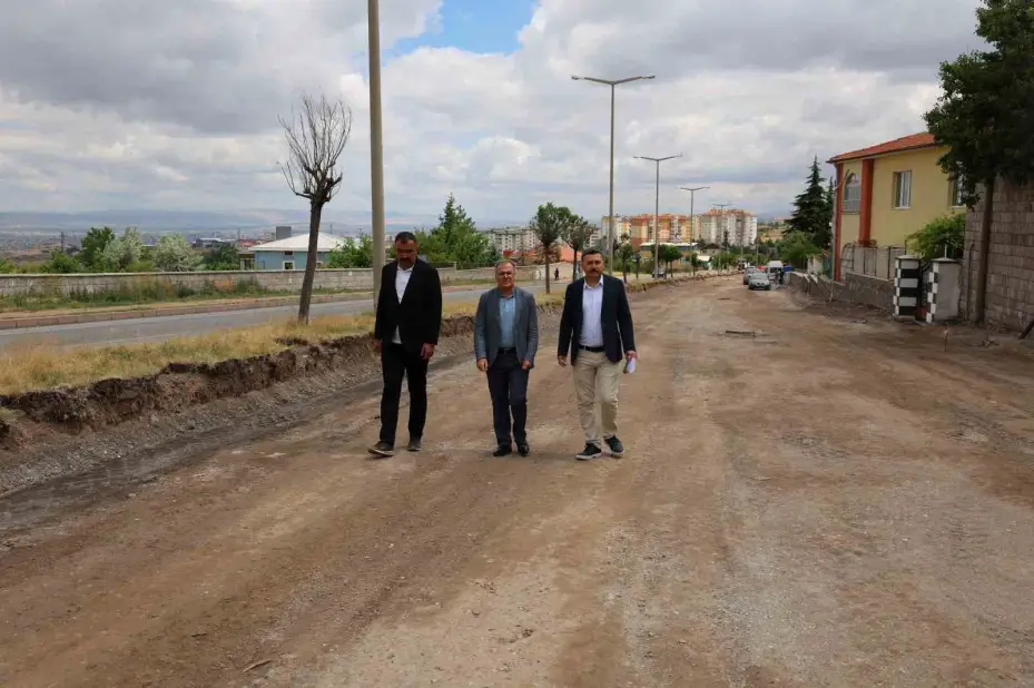 Başkan Özdoğan’dan Kayseri Caddesi’nde inceleme