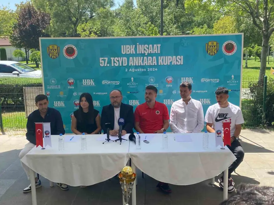 58. TSYD Ankara Şubesi Kupası’nda başkent derbisi 2 Ağustos’ta oynanacak
