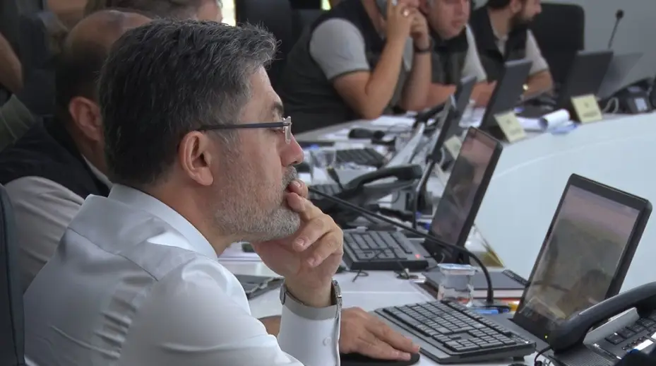 Yeşil vatan için kesintisiz mesai: Yangın Yönetim Merkezi’nde 7 gün 24 saat takip ve koordinasyon