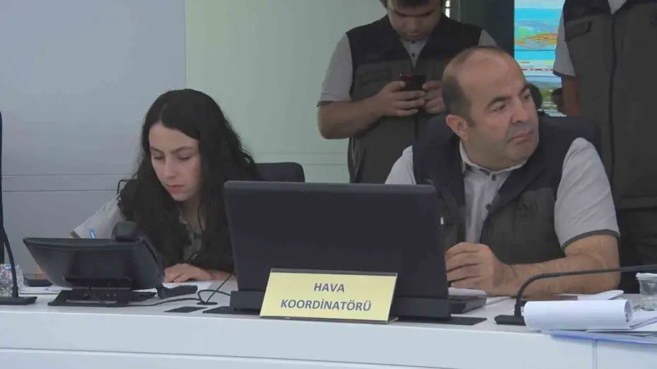 Yeşil vatan için kesintisiz mesai: Yangın Yönetim Merkezi’nde 7 gün 24 saat takip ve koordinasyon
