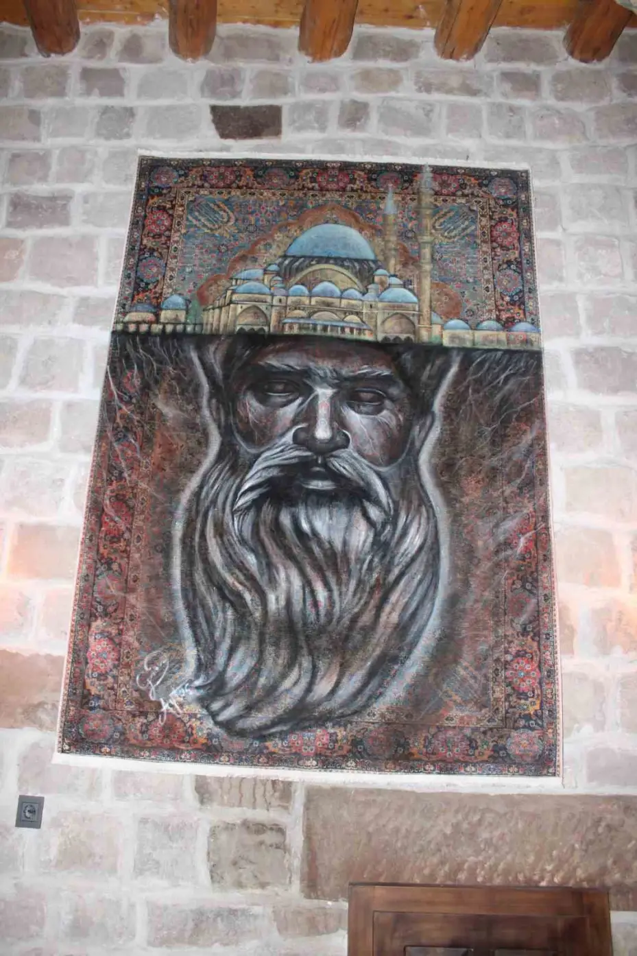 Mimar Sinan’ın doğduğu köyde halıya işlenen resmi büyük beğeni topluyor