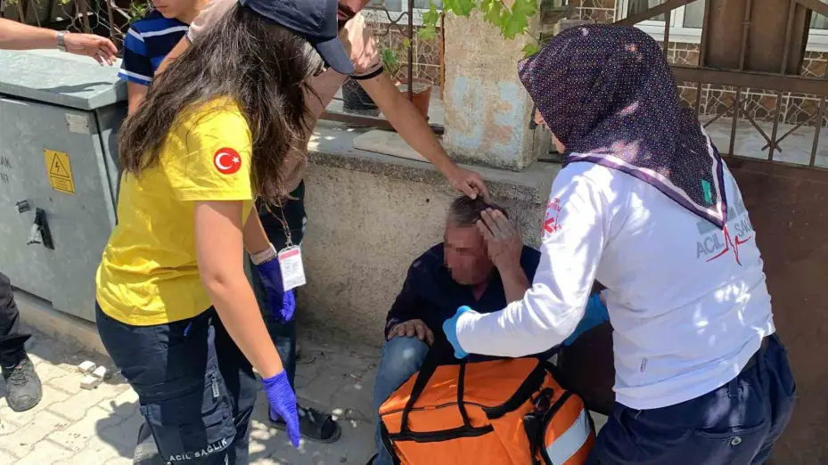 Karaman’da elektrik akımına kapılan şahıs ölümden döndü