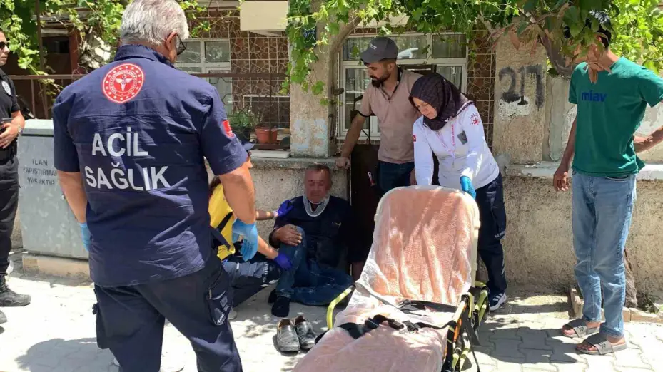 Karaman’da elektrik akımına kapılan şahıs ölümden döndü