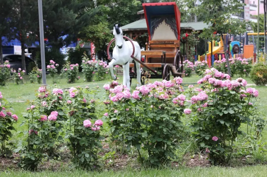 Keçiören’de parklara estetik dokunuş