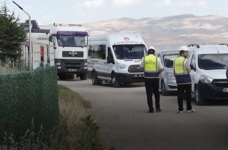 Polatlı’da hobi bahçelerinin yıkımı bahçe sahiplerince engellendi