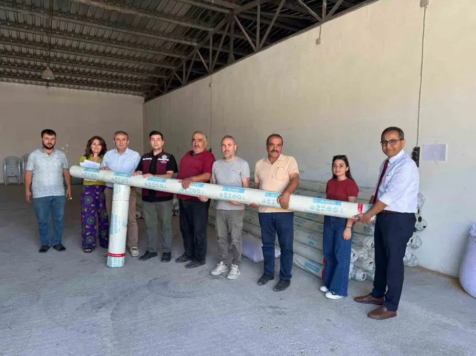 Çankırı’da yenilenen seralar üretime yeniden can verildi