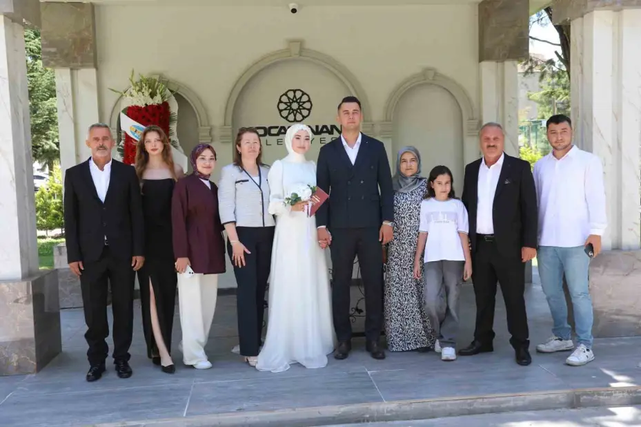 Kocasinan’da ‘07.07.2025’ tarihinde 25 nikah kıyıldı