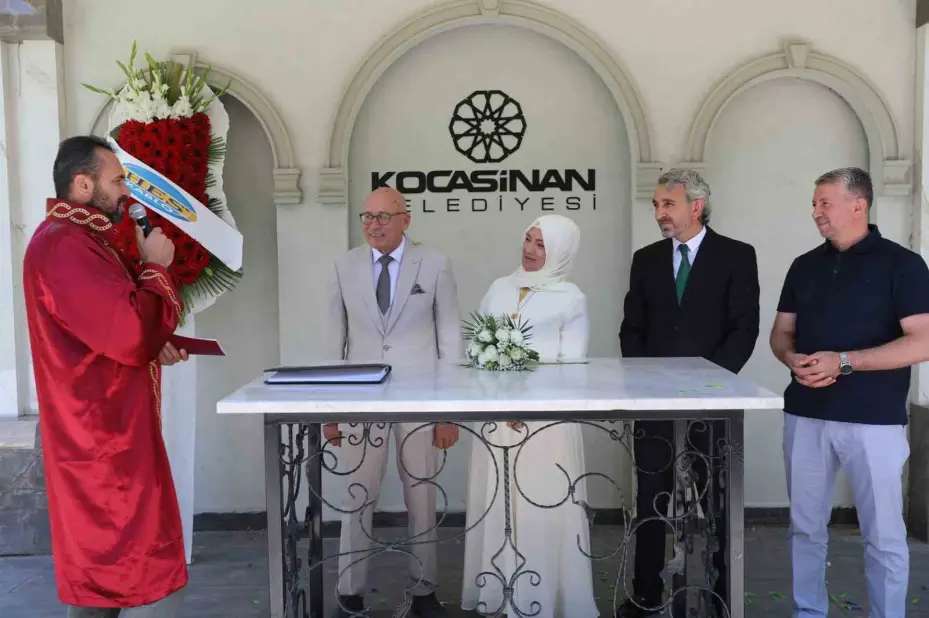 Kocasinan’da ‘07.07.2025’ tarihinde 25 nikah kıyıldı