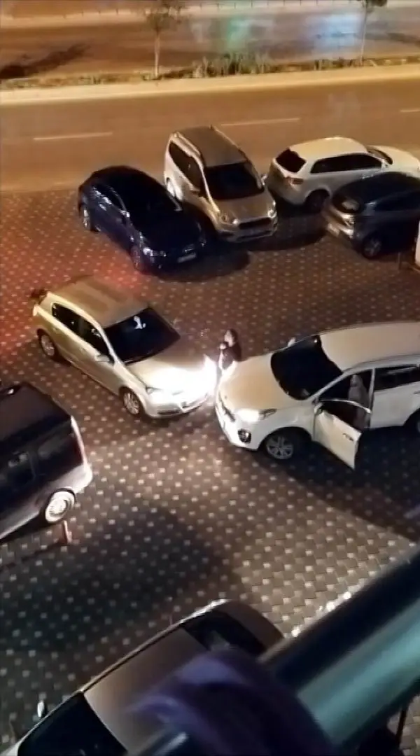Park kavgası polis müdahalesi ile son buldu