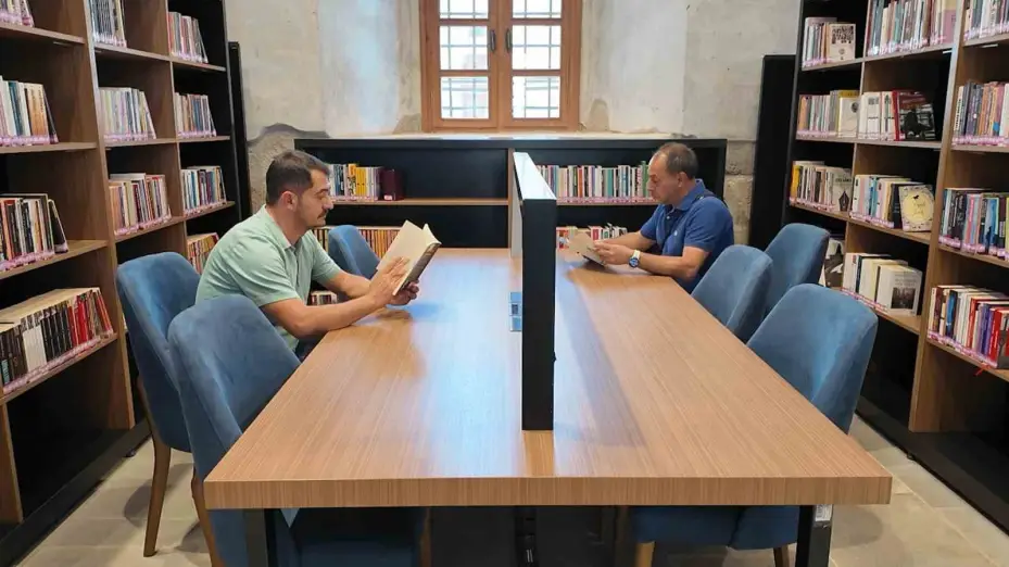 164 yıllık kilise, kütüphane olarak hizmet veriyor