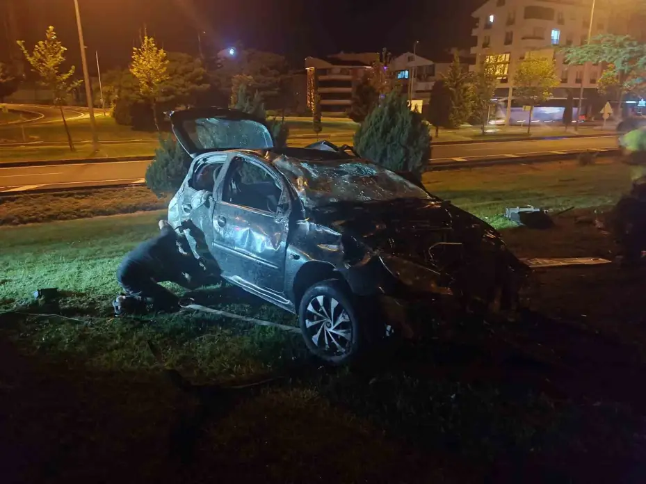 Emniyet kemeri hayat kurtardı