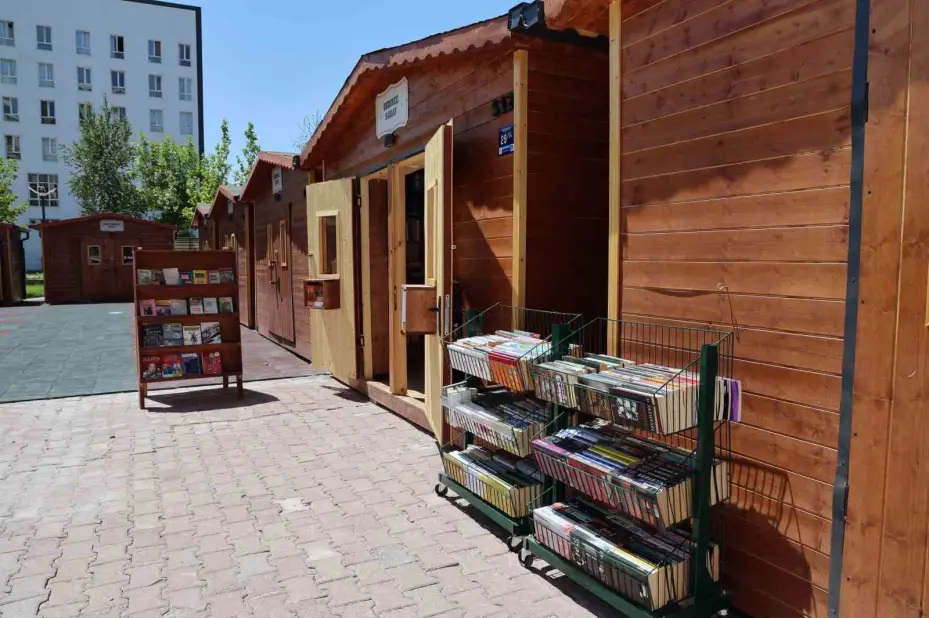 Talas’ta kitap kokusu bu çarşıdan yayılacak
