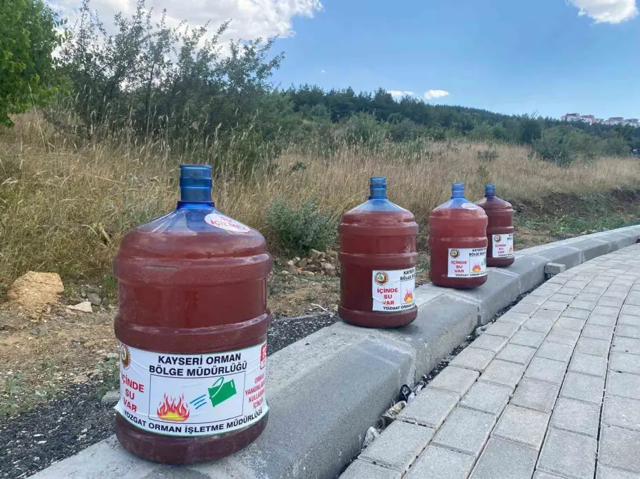 Çamlık Milli Parkı’na tedbir amaçlı su bırakıldı