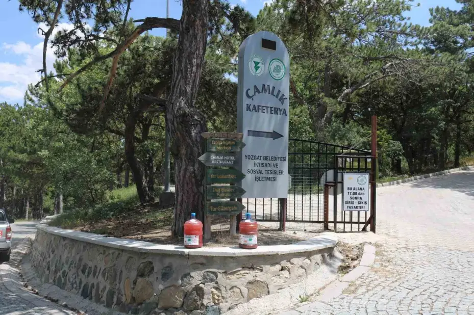 Çamlık Milli Parkı’na tedbir amaçlı su bırakıldı