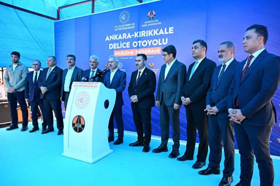 Yıllık 5,2 milyar lira tasarruf hedefleniyor: Ankara-Kırıkkale-Delice Otoyolu projesiyle seyahat süresi 43 dakikaya iniyor