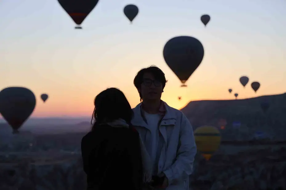 Kapadokya dünyanın en romantik yeri
