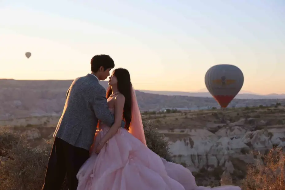 Kapadokya dünyanın en romantik yeri