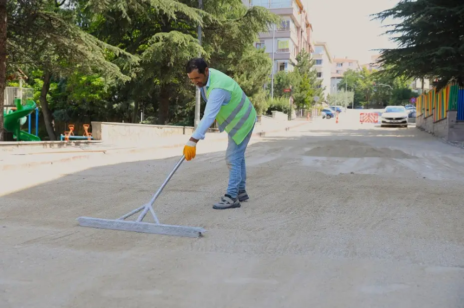 Keçiören’de altyapı ve üstyapı çalışması